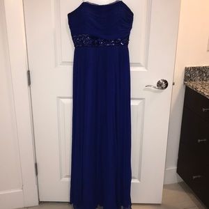 Floor length formal dress